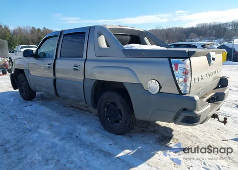 2002 Chevrolet Avalanche 1500 from USA, damaged, VIN 3GNEC13T82G109983